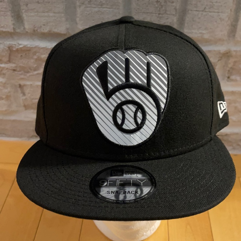 New Era Hat MLB Milwaukee Brewers Snapback 9Fifty